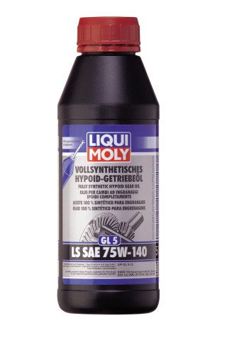 Liqui Moly vollsynthetisches Hypoid-Getriebeöl (GL5) LS SAE 75W-140 LM4420