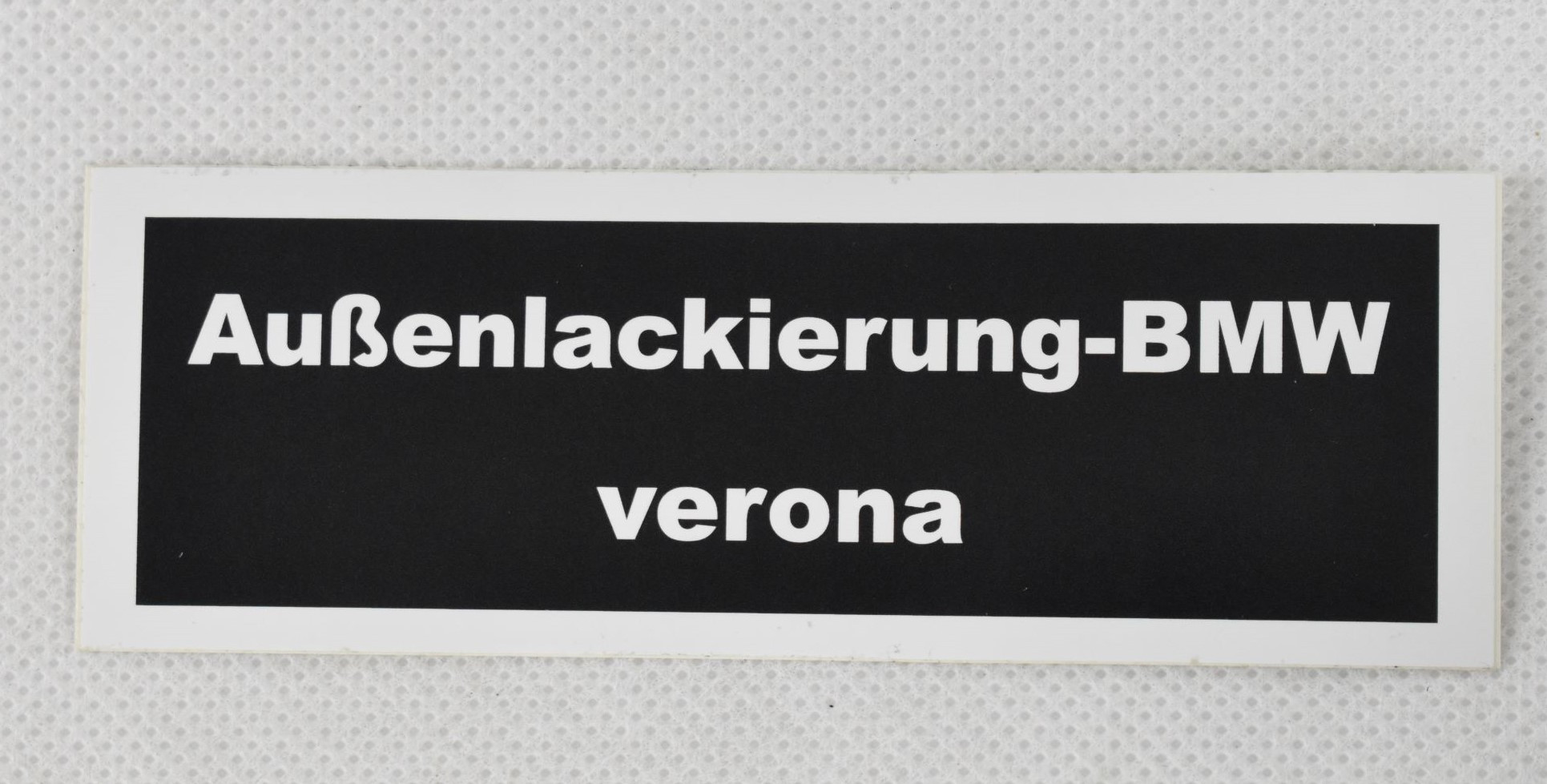 Aufkleber Außenlackierung verona Farbcode 024 BMW E9 2,5 CS - 3,0 CSL CS-22E9