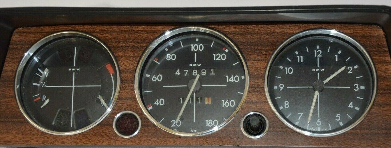 Tachoringe chrom glänzend BMW E10 / E6 1502 - 2002 ab Baujahr 1974 CS-003