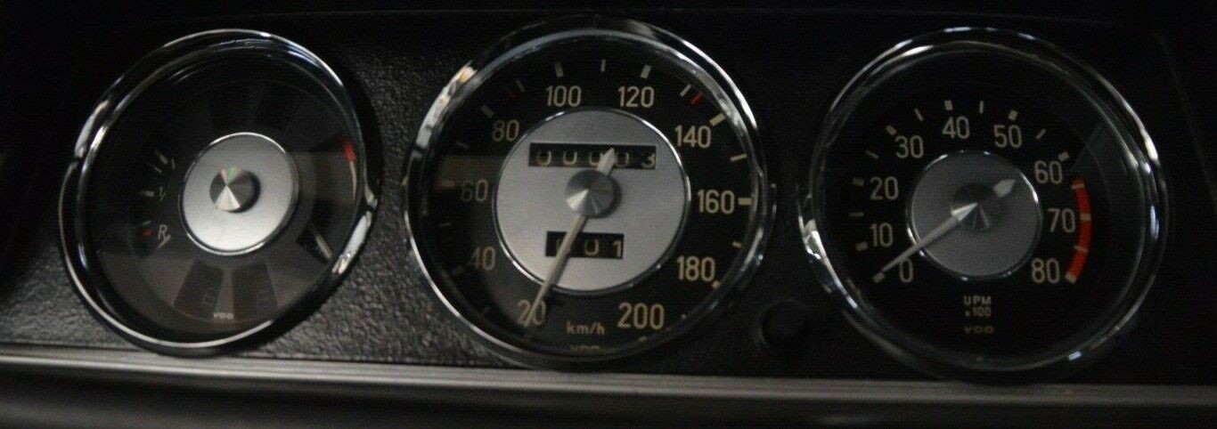 Tachoringe chrom glanz BMW E10 / E6 1502 - 2002 tii bis Baujahr 1973 CS-006