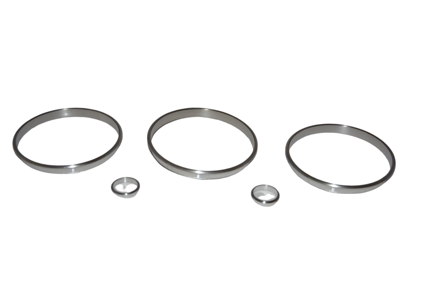 Tachoringe chrom glänzend BMW E10 / E6 1502 - 2002 ab Baujahr 1974 CS-003