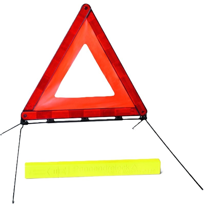 KFZ Warndreieck Pannendreieck rot / orange ECE R27 CS-WR27